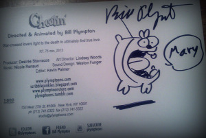 Bill Plympton Dog Drawing