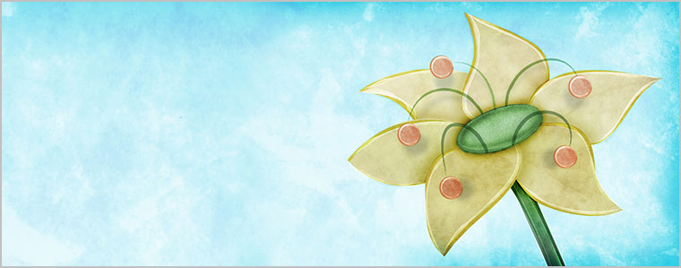 Flipt Pictures - New Animation Backgrounds - Pollen Flower
